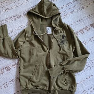 Morphine Generation Olive Hoodie Jacket